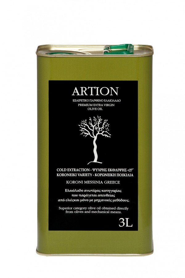 Extra virgin olive oil Tin 3lt